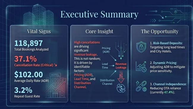 Hotel Booking Cancellation Analytics