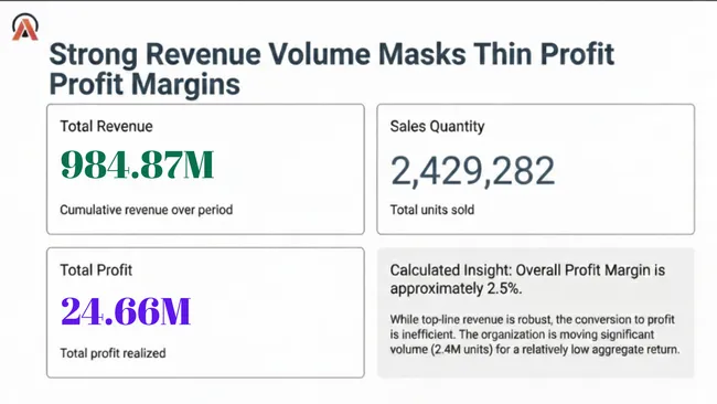 Tableau Sales Performance Analytics Dashboard