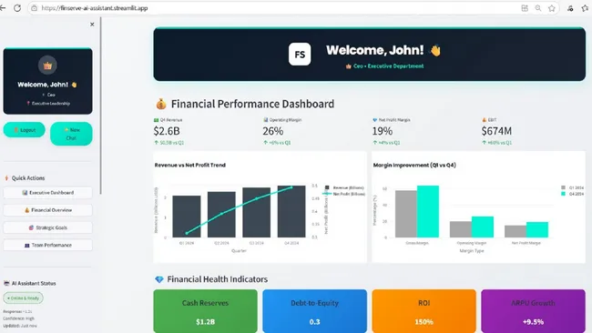 FinSolve AI Assistant - MCP + RAG Hybrid Enterprise Platform