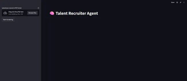 Talent Recruiter Agent