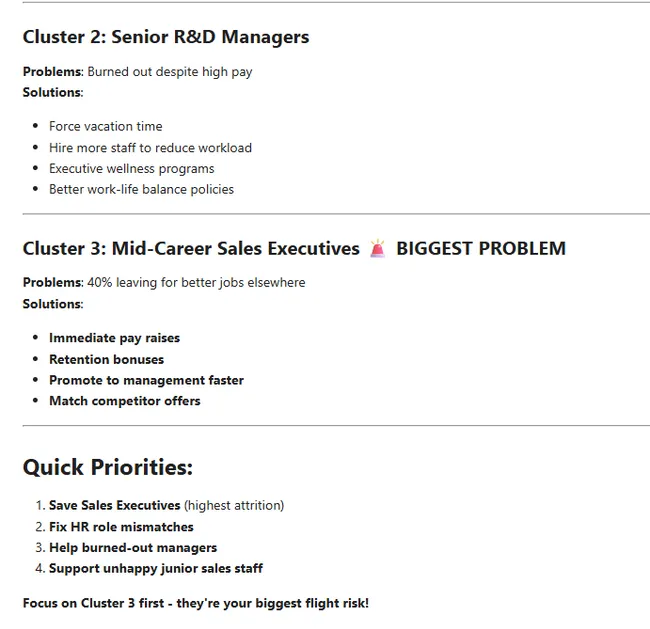 Employee Segmentation and Profiling