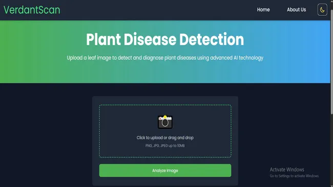 VerdantScan – AI-Powered Leaf Disease Detection System