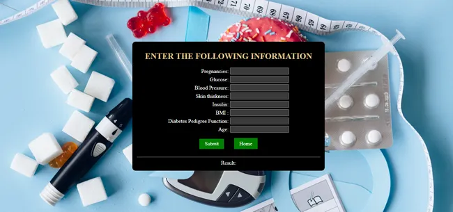 Diabetes Prediction System
