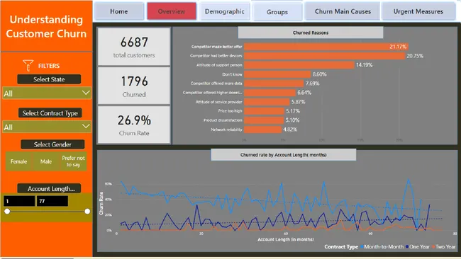 Understanding Customers Churn
