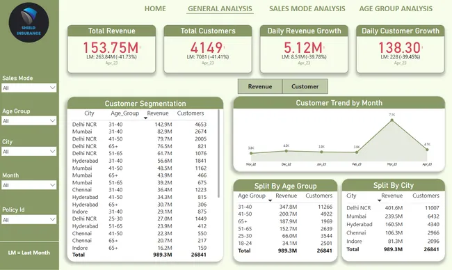 Shield Insurance Business Insights