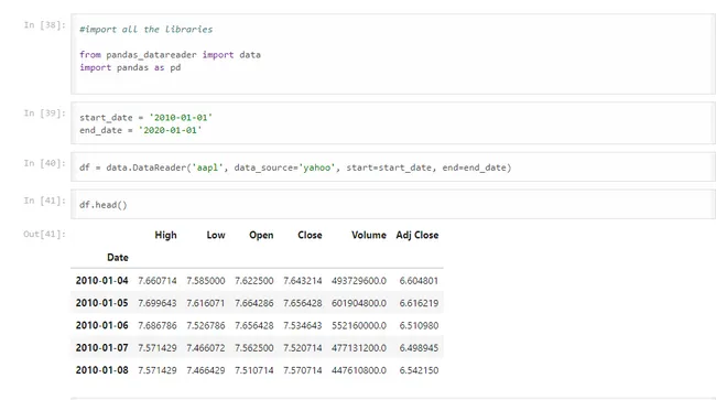 yahoo finance web scrapping package