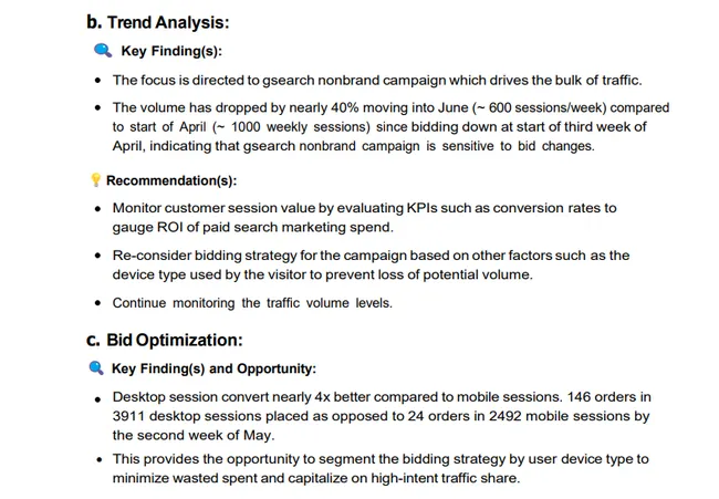 eCommerce Web Analytics using Advanced SQL