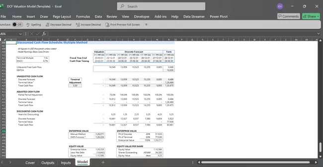 DCF Valuation Model