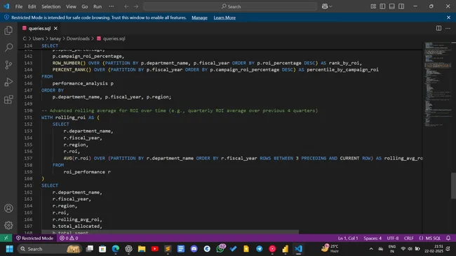 Portfolio - Tanay Tamgadge | Codebasics