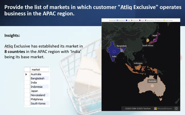 Consumer Goods Domain - Queries & Insights