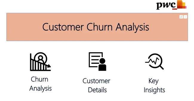 Customer Churn Analysis - PwC Virtual Internship