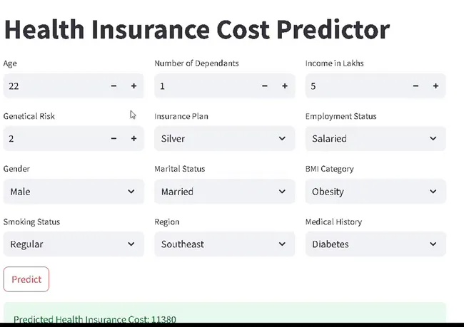Health Insurance Premium Predictor