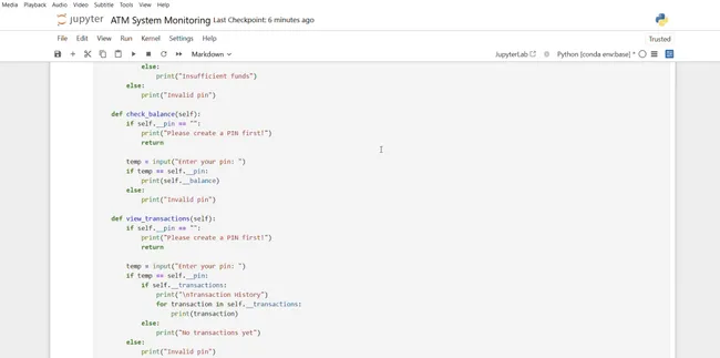 Securing Financial Transactions with Python & OOP