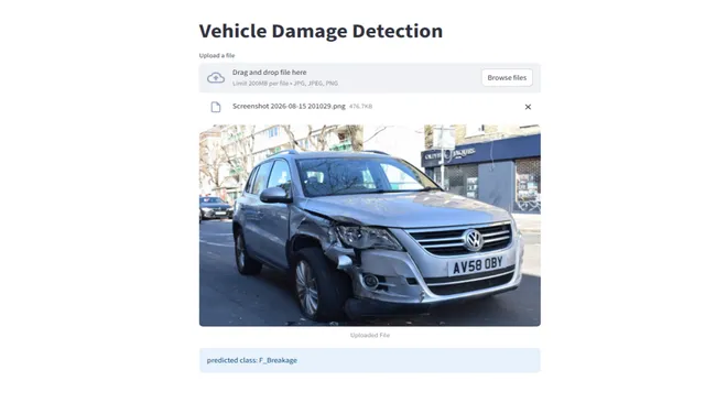 Vehicle damage detection