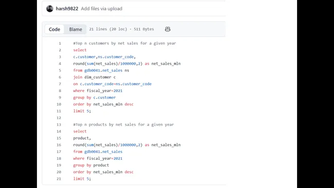 SQL: Consumer Goods Ad-hoc  insights
