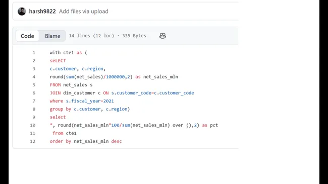SQL: Consumer Goods Ad-hoc  insights