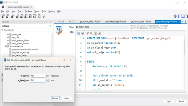 Market Analytics Year on Year
