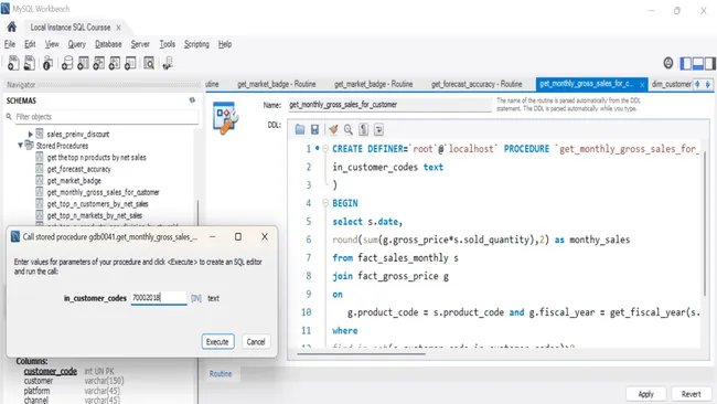 Market Analytics Year on Year