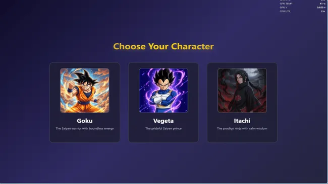 AniMind – Anime Character AI Chatbot