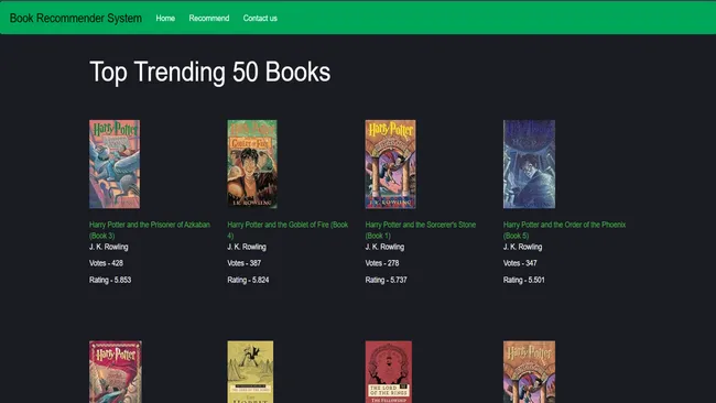 Book Recommendation System