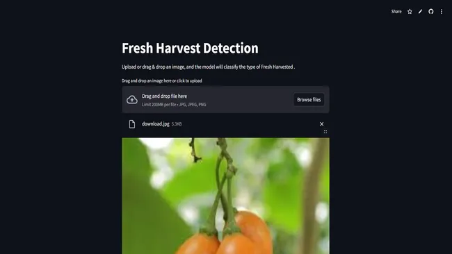 Fresh Harvest Detection