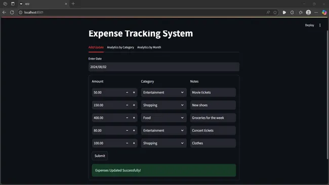 Expense Management System