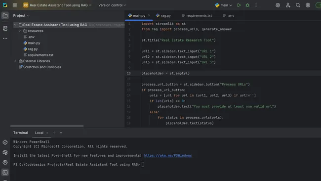 Real Estate Assistant Tool