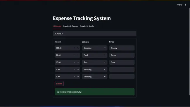 Expense Management System