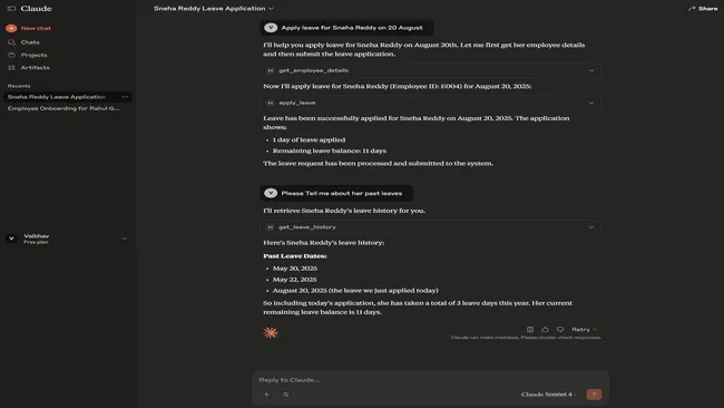 Human Resource Assistant Tool