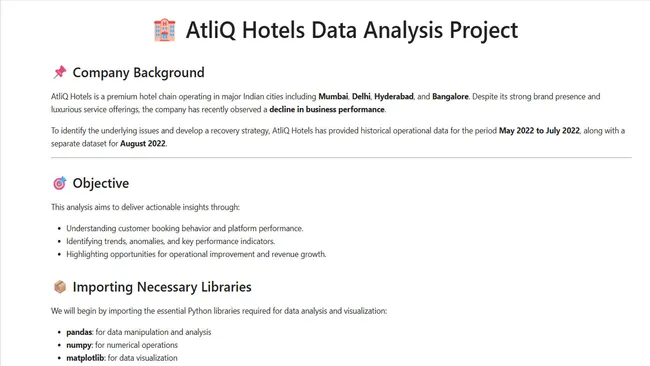 Hotel Booking Analytics – Atliq Hotels