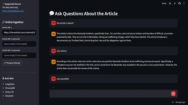 Real Estate Research Tool