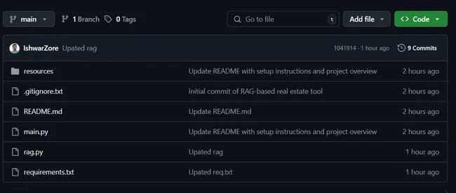 Real Estate Research Tool - RAG