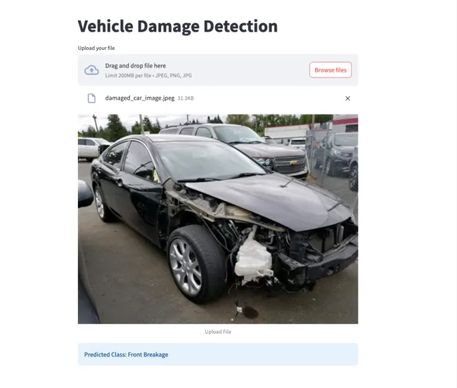 Vehicle Damage Detection