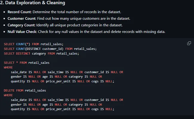 Retail Sales Analysis