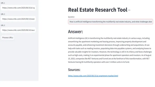 Real Estate Tool