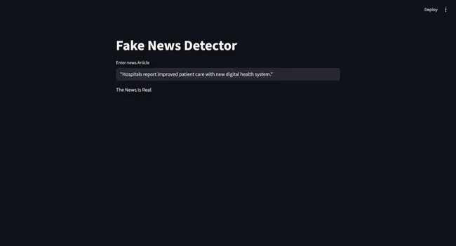 Fake News Detection