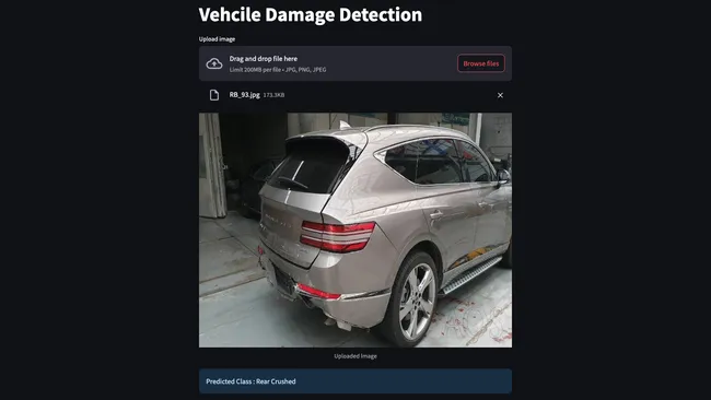 Damage Car Detection