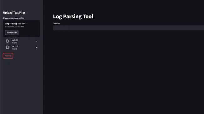 Log Parser with RAG Architecture using Groq & FAISS