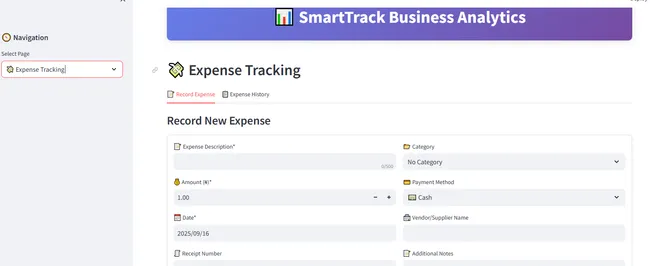 SMARTTRACK BUSINESS ANALYTICS PLATFORM