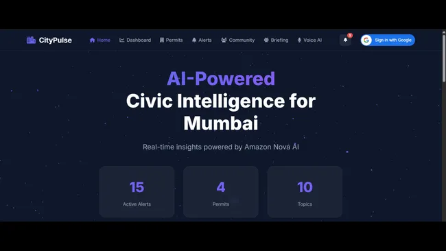 CityPulse: AI-Powered Civic Insights using RAG and Multi-Agent Systems