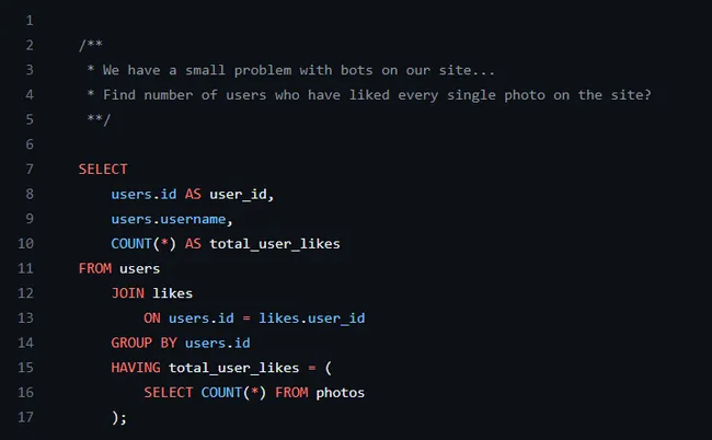 Instagram Cloned Database