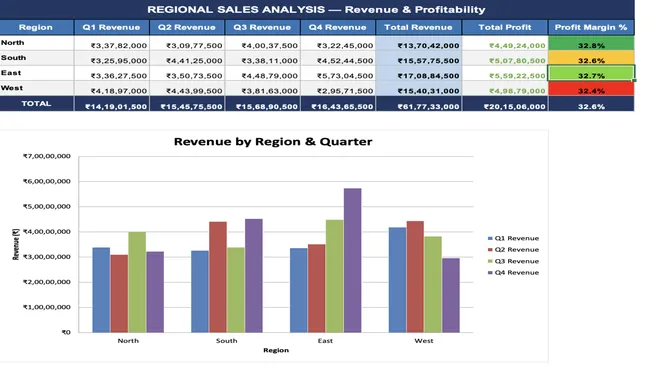 Excel-Sales-Dashboard