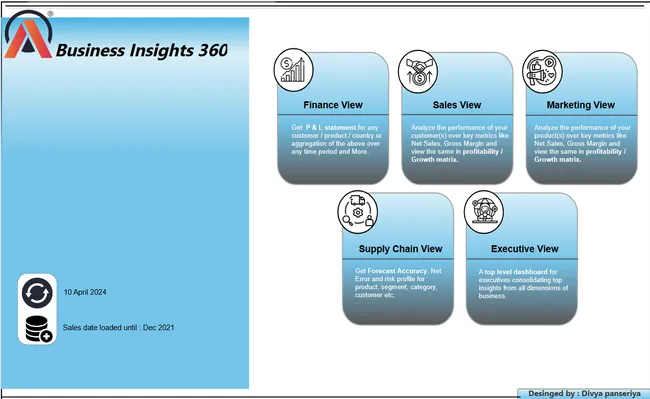 Business Insights 360 Dashboard