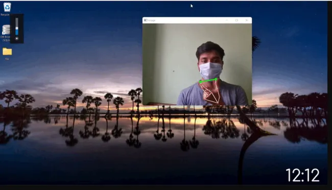Brightness Control Using Hand Gestures