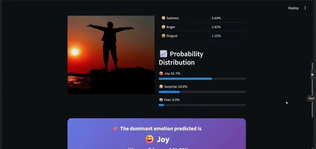 MoodLens AI – Detailed Emotion Recognition