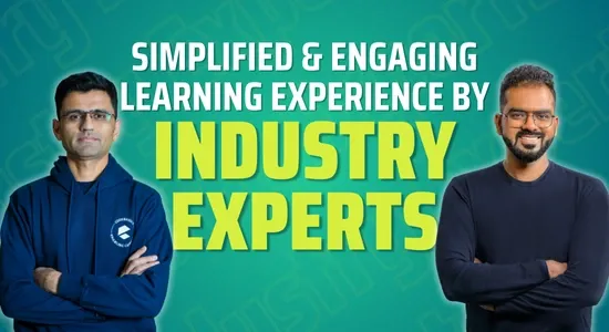 Taught By Industry Experts