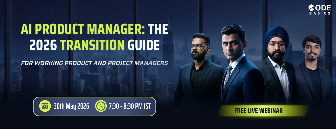 AI Product Manager: The 2026 Transition Guide | Free Live Webinar