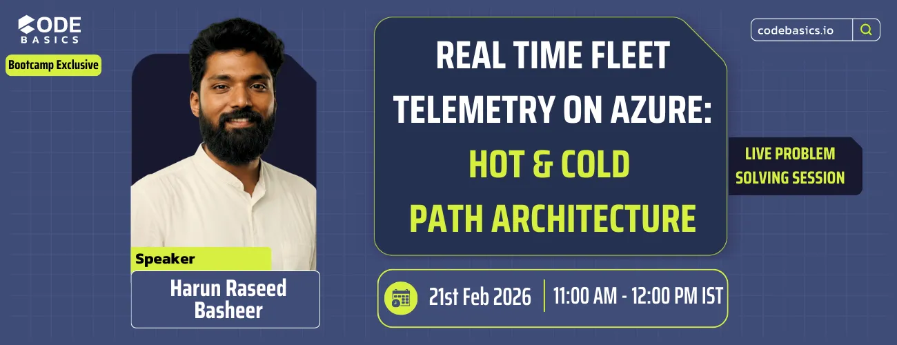 Real-Time Fleet Telemetry Streaming & Analytics: Implementing Hot & Cold Path Architecture on Azure
