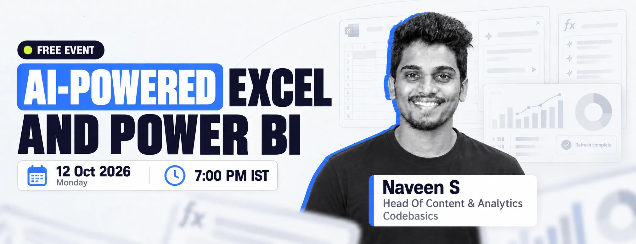 Excel vs Power BI vs Python, with AI: One Messy Dataset, Same Report, Live