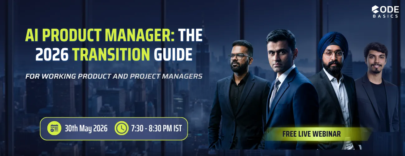 AI Product Manager: The 2026 Transition Guide | Free Live Webinar